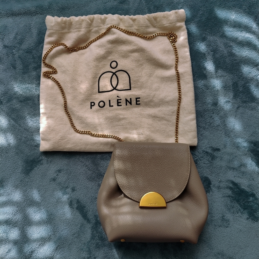 Polene Numero Un Mini Bag in Gray